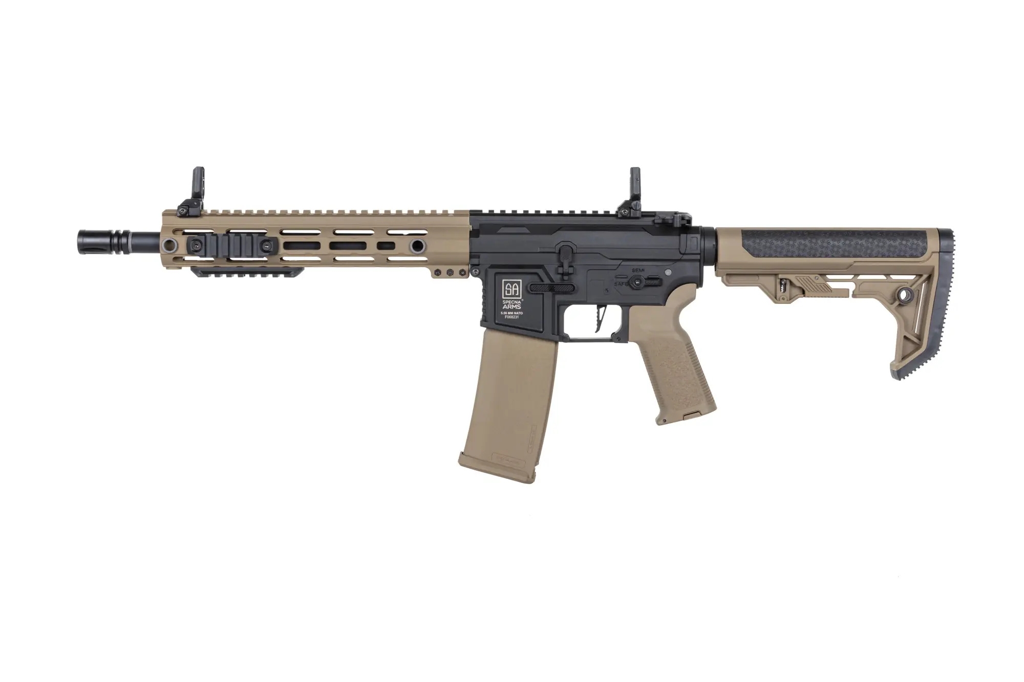 SA M4 Carbine RL M-LOK Gen2 (SA-F05-RL FLEX(TM) BLDC(TM) HAL ETU(TM)) - Black/ Tan OD-A-SPARMS334-TAN asgbox.pl SA M4 Carbine RL M-LOK Gen2 (SA-F05-RL FLEX(TM) BLDC(TM) HAL ETU(TM)) - Black/ Tan - obrazek 2