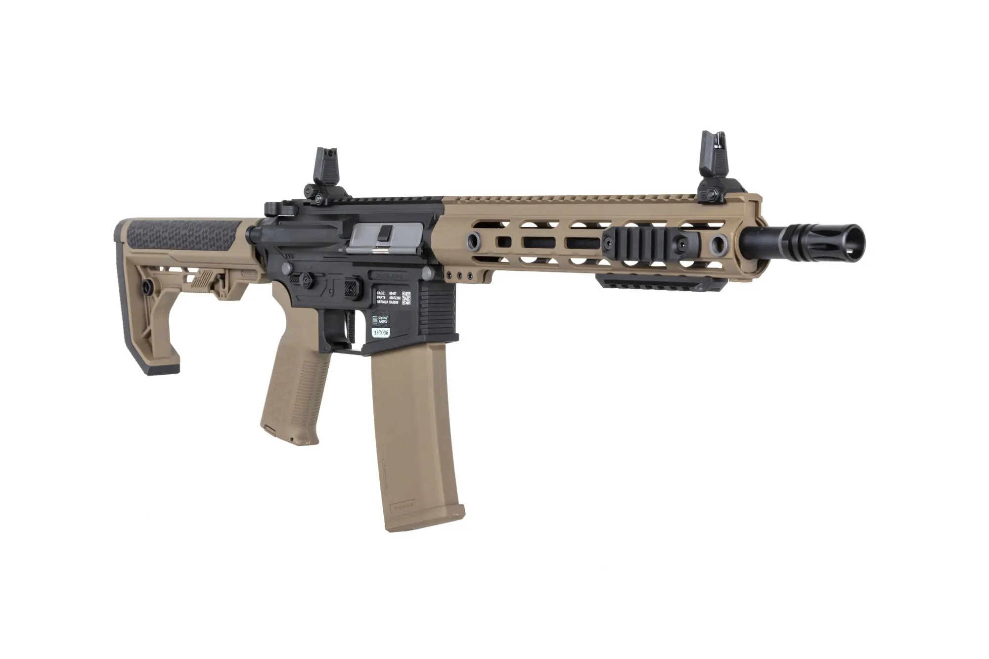 SA M4 Carbine RL M-LOK Gen2 (SA-F05-RL FLEX(TM) BLDC(TM) HAL ETU(TM)) - Black/ Tan OD-A-SPARMS334-TAN asgbox.pl SA M4 Carbine RL M-LOK Gen2 (SA-F05-RL FLEX(TM) BLDC(TM) HAL ETU(TM)) - Black/ Tan - obrazek 7