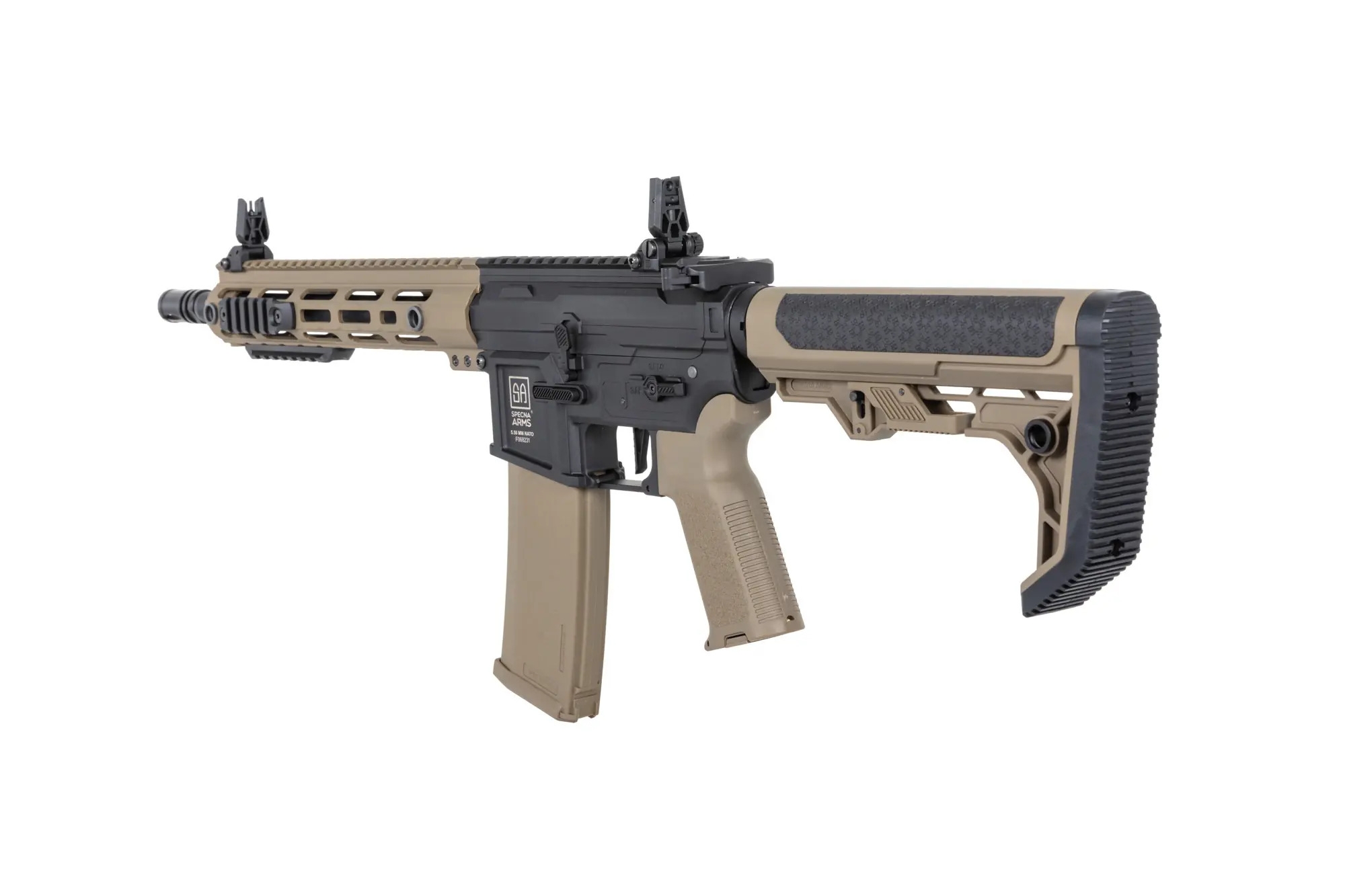 SA M4 Carbine RL M-LOK Gen2 (SA-F05-RL FLEX(TM) BLDC(TM) HAL ETU(TM)) - Black/ Tan OD-A-SPARMS334-TAN asgbox.pl SA M4 Carbine RL M-LOK Gen2 (SA-F05-RL FLEX(TM) BLDC(TM) HAL ETU(TM)) - Black/ Tan - obrazek 5