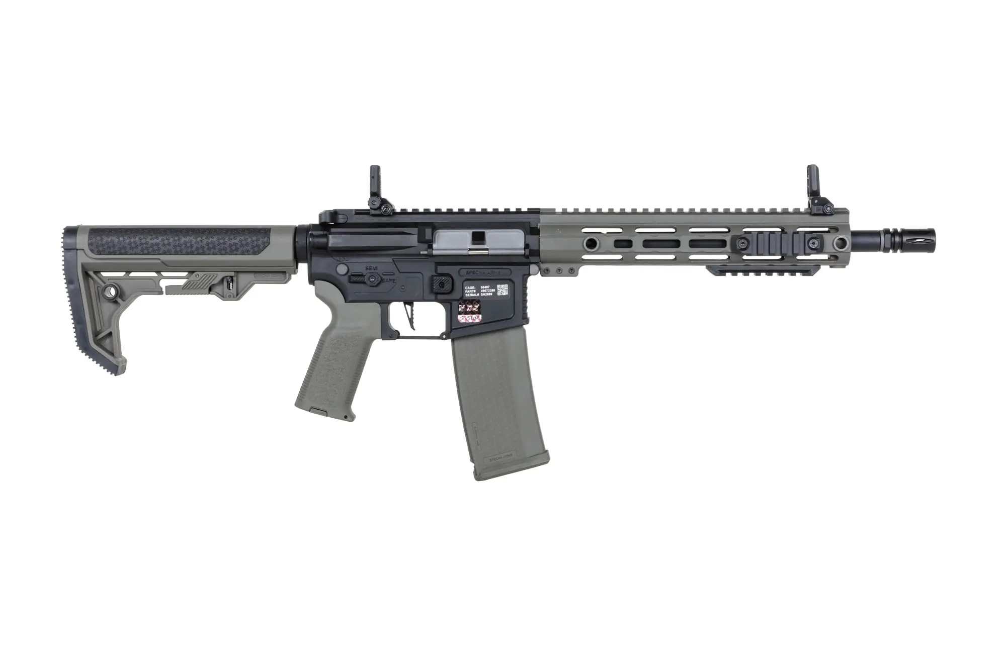 SA M4 Carbine RL M-LOK Gen2 (SA-F05-RL FLEX(TM) BLDC(TM) HAL ETU(TM)) - Green OD-A-SPARMS334-OD asgbox.pl SA M4 Carbine RL M-LOK Gen2 (SA-F05-RL FLEX(TM) BLDC(TM) HAL ETU(TM)) - Green - obrazek 3