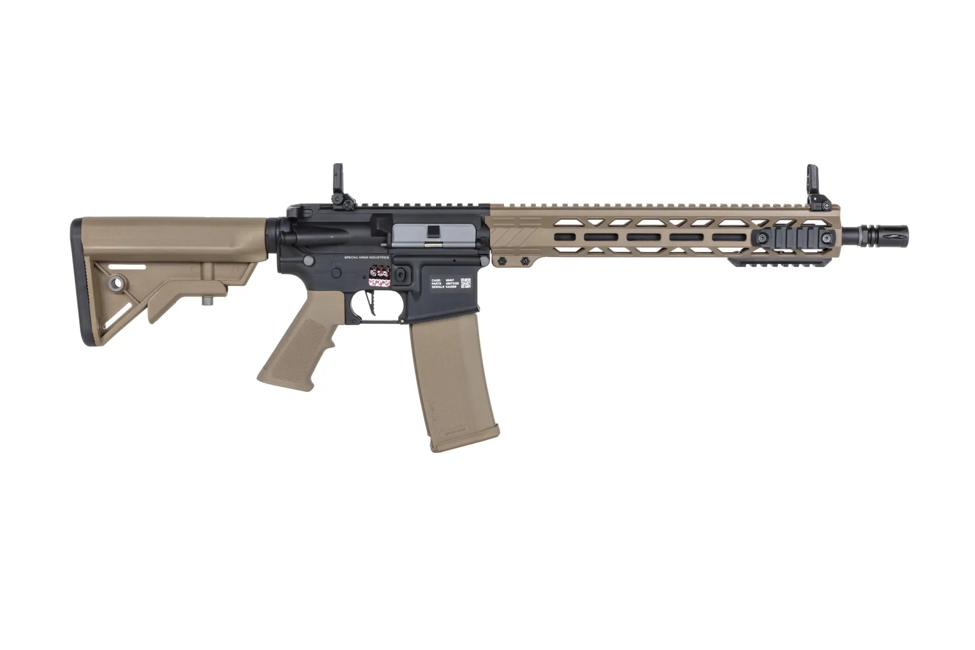 SA M4 Carbine M-LOK Gen2 (SA-F09 FLEX(TM) BLDC(TM) HAL ETU(TM)) - Black / Tan OD-A-SPARMS335-TAN asgbox.pl SA M4 Carbine M-LOK Gen2 (SA-F09 FLEX(TM) BLDC(TM) HAL ETU(TM)) - Black / Tan - obrazek 3