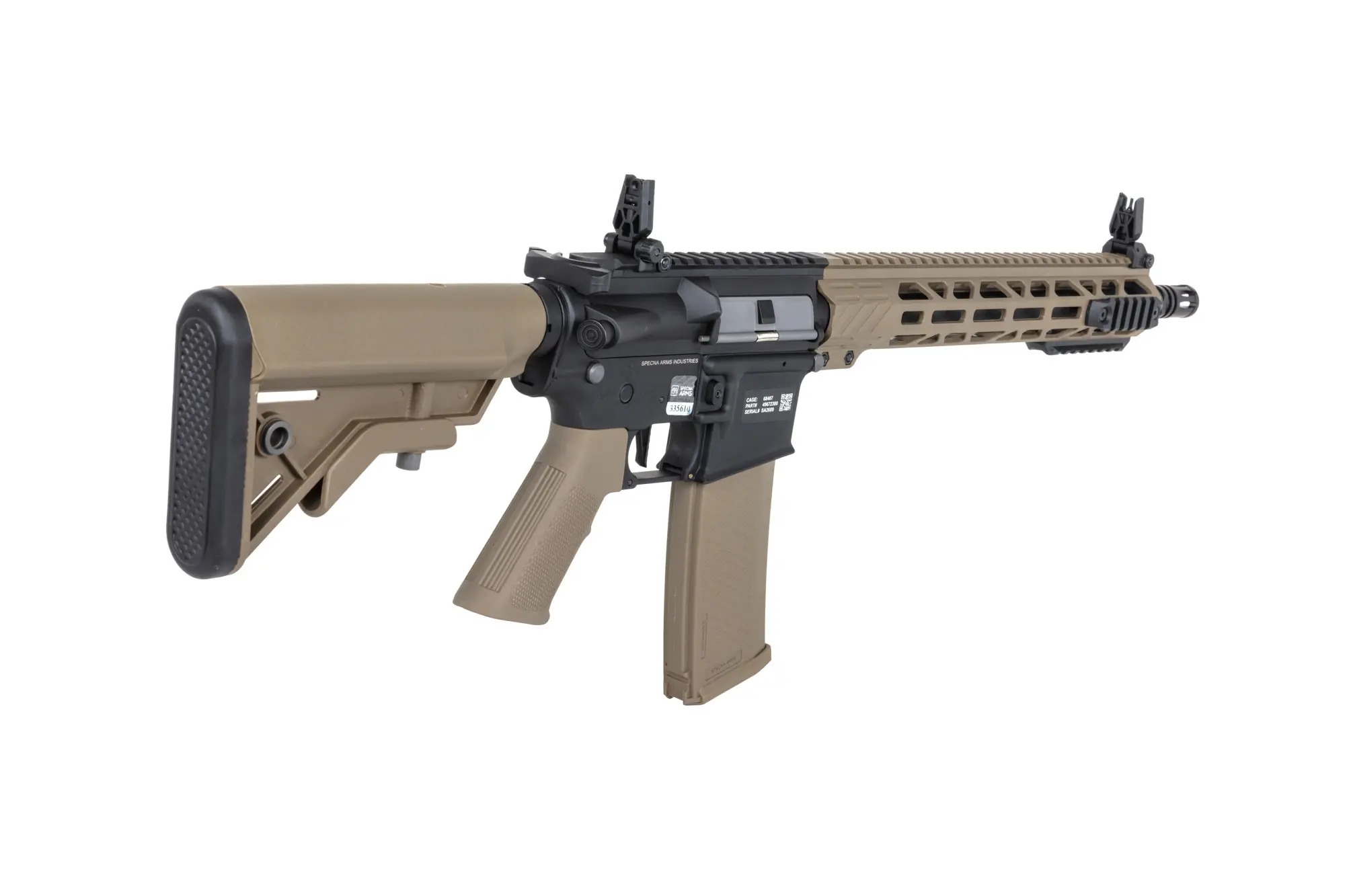 SA M4 Carbine M-LOK Gen2 (SA-F09 FLEX(TM) BLDC(TM) HAL ETU(TM)) - Black / Tan OD-A-SPARMS335-TAN asgbox.pl SA M4 Carbine M-LOK Gen2 (SA-F09 FLEX(TM) BLDC(TM) HAL ETU(TM)) - Black / Tan - obrazek 7