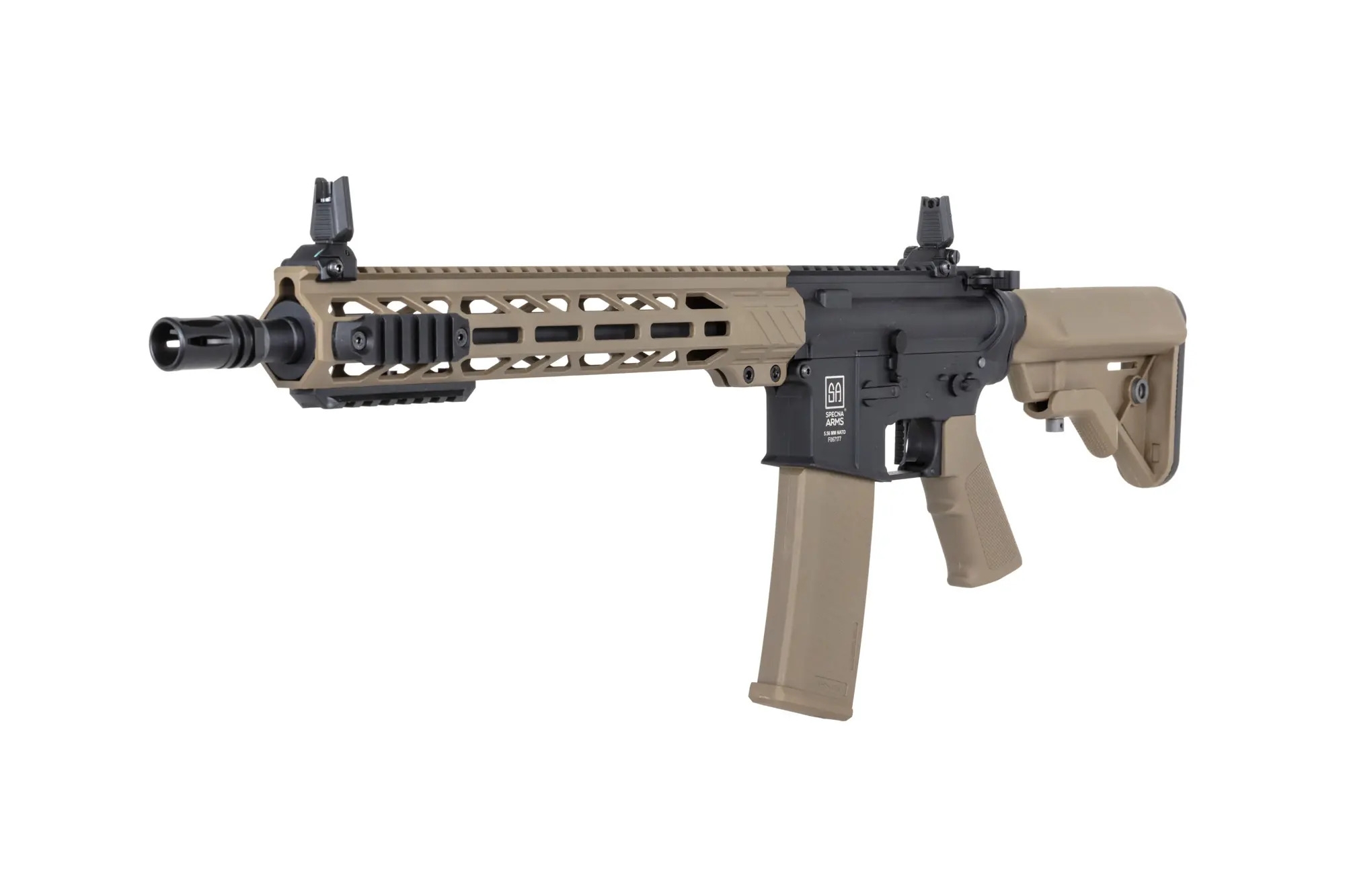 SA M4 Carbine M-LOK Gen2 (SA-F09 FLEX(TM) BLDC(TM) HAL ETU(TM)) - Black / Tan OD-A-SPARMS335-TAN asgbox.pl SA M4 Carbine M-LOK Gen2 (SA-F09 FLEX(TM) BLDC(TM) HAL ETU(TM)) - Black / Tan - obrazek 4