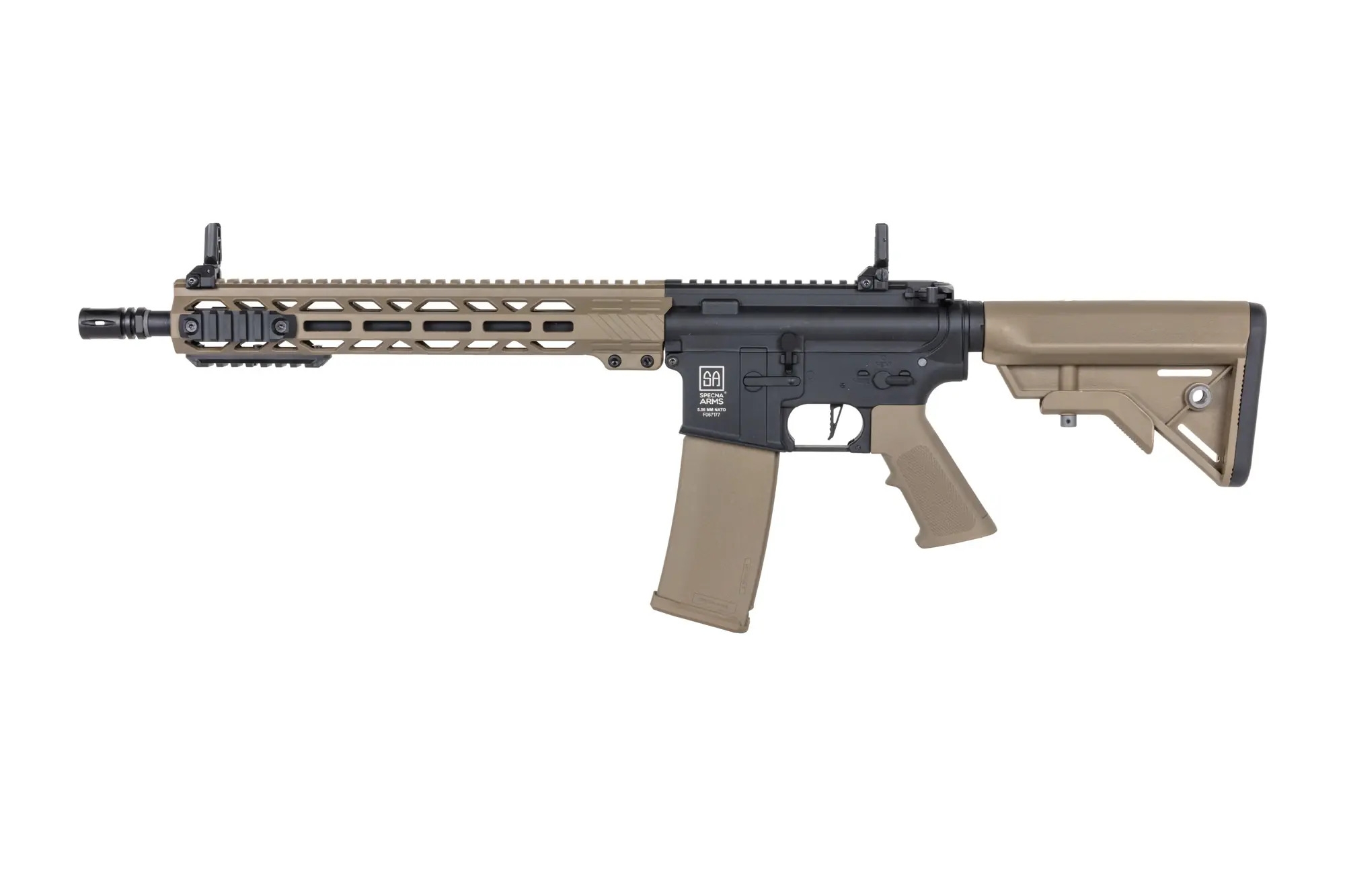 SA M4 Carbine M-LOK Gen2 (SA-F09 FLEX(TM) BLDC(TM) HAL ETU(TM)) - Black / Tan OD-A-SPARMS335-TAN asgbox.pl SA M4 Carbine M-LOK Gen2 (SA-F09 FLEX(TM) BLDC(TM) HAL ETU(TM)) - Black / Tan - obrazek 2