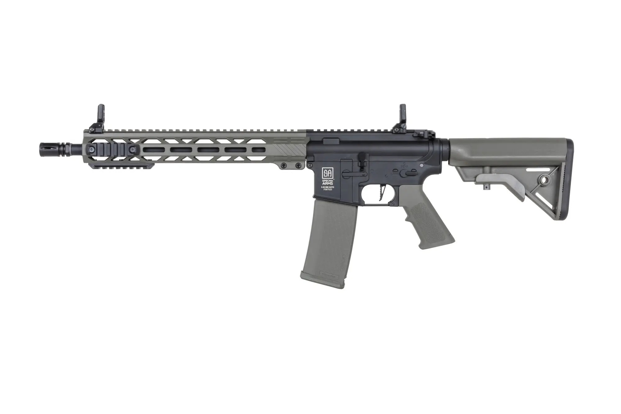 SA M4 Carbine M-LOK Gen2 (SA-F09 FLEX(TM) BLDC(TM) HAL ETU(TM)) - Green OD-A-SPARMS335-OD asgbox.pl SA M4 Carbine M-LOK Gen2 (SA-F09 FLEX(TM) BLDC(TM) HAL ETU(TM)) - Green - obrazek 2