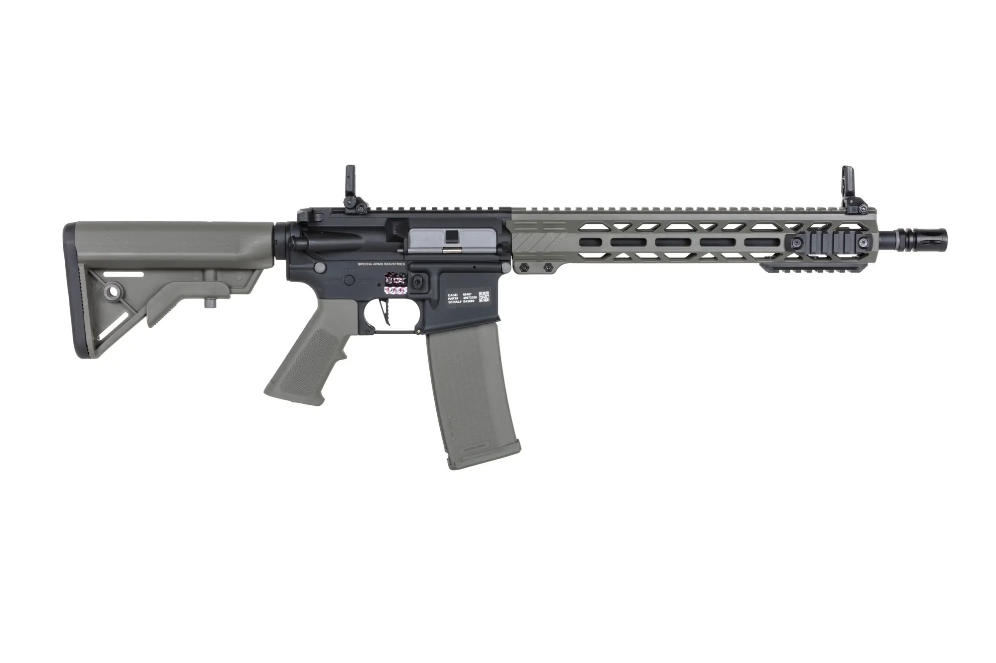 SA M4 Carbine M-LOK Gen2 (SA-F09 FLEX(TM) BLDC(TM) HAL ETU(TM)) - Green OD-A-SPARMS335-OD asgbox.pl SA M4 Carbine M-LOK Gen2 (SA-F09 FLEX(TM) BLDC(TM) HAL ETU(TM)) - Green - obrazek 3
