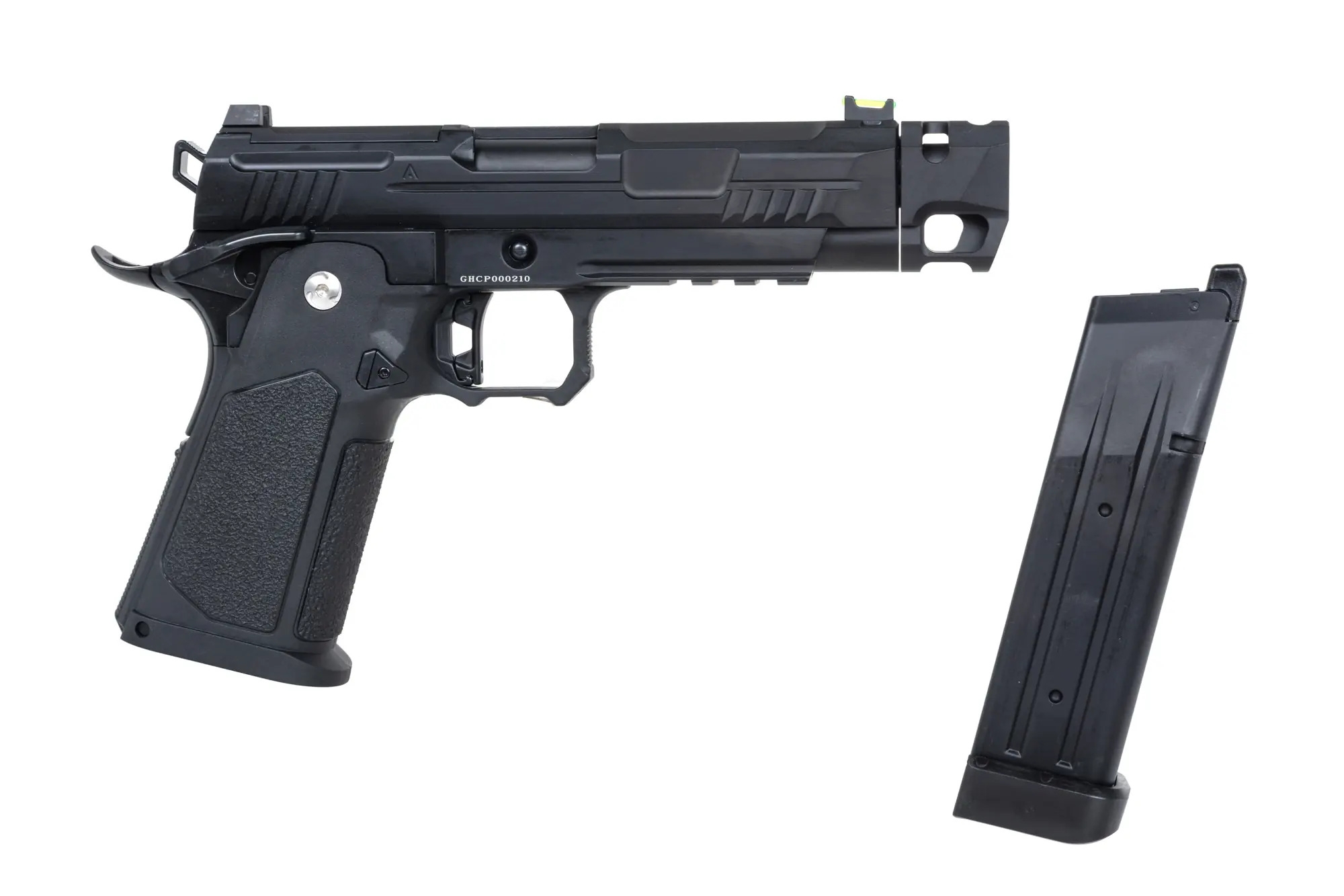 Arcturus Hi-Capa Vanguard 4.3" OR Gas Pistol with Compensator - Black OD-A-ARCT038-BK asgbox.pl Arcturus Hi-Capa Vanguard 4.3" OR Gas Pistol with Compensator - Black - obrazek 9