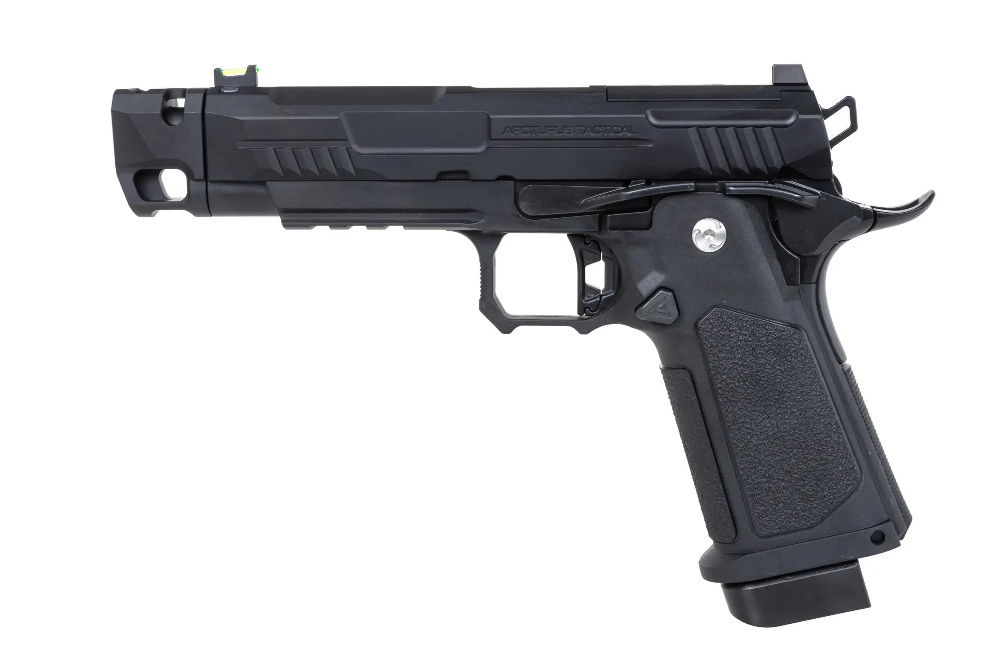 Arcturus Hi-Capa Vanguard 4.3" OR Gas Pistol with Compensator - Black OD-A-ARCT038-BK asgbox.pl Arcturus Hi-Capa Vanguard 4.3" OR Gas Pistol with Compensator - Black