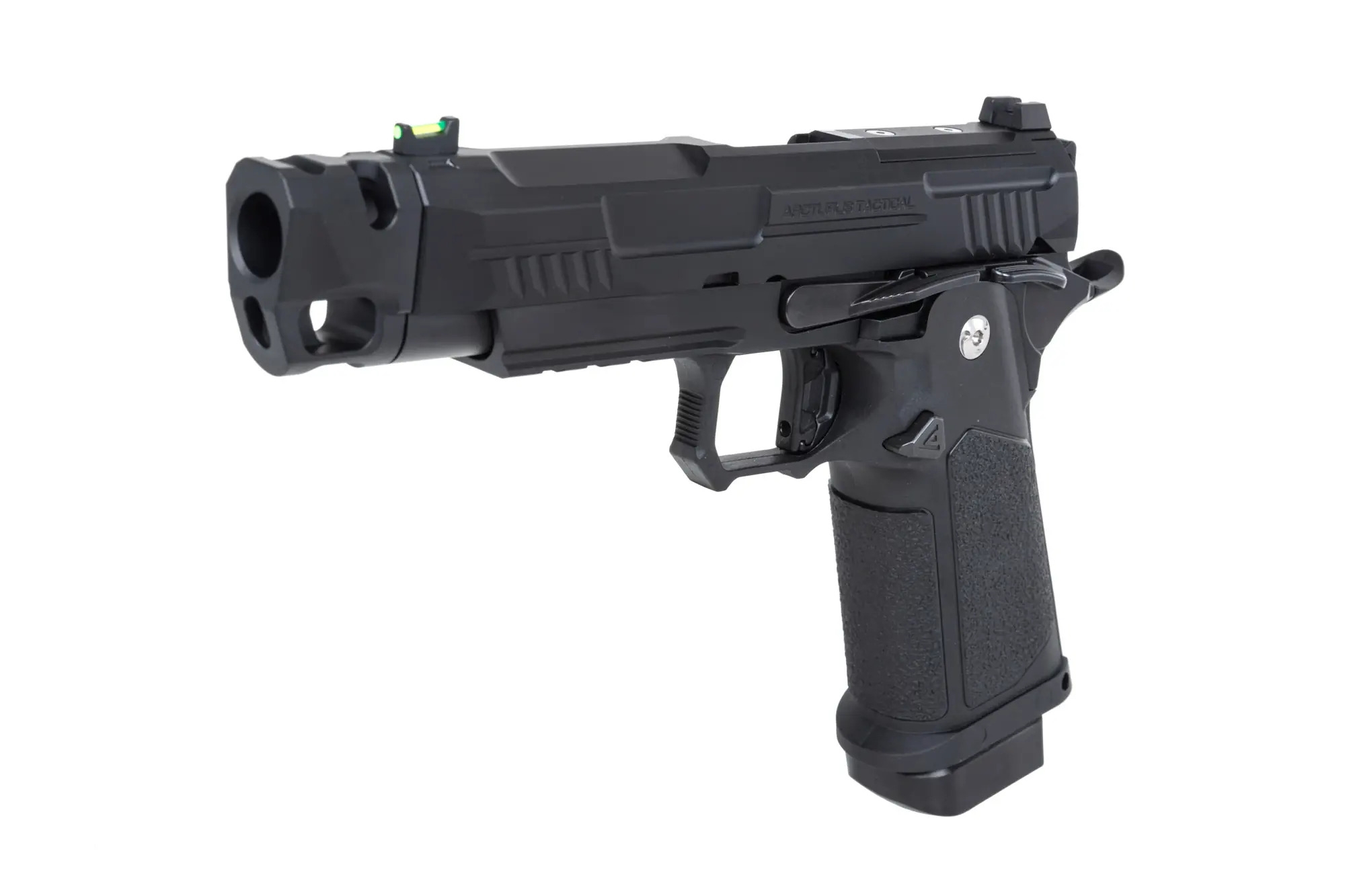 Arcturus Hi-Capa Vanguard 4.3" OR Gas Pistol with Compensator - Black OD-A-ARCT038-BK asgbox.pl Arcturus Hi-Capa Vanguard 4.3" OR Gas Pistol with Compensator - Black - obrazek 3