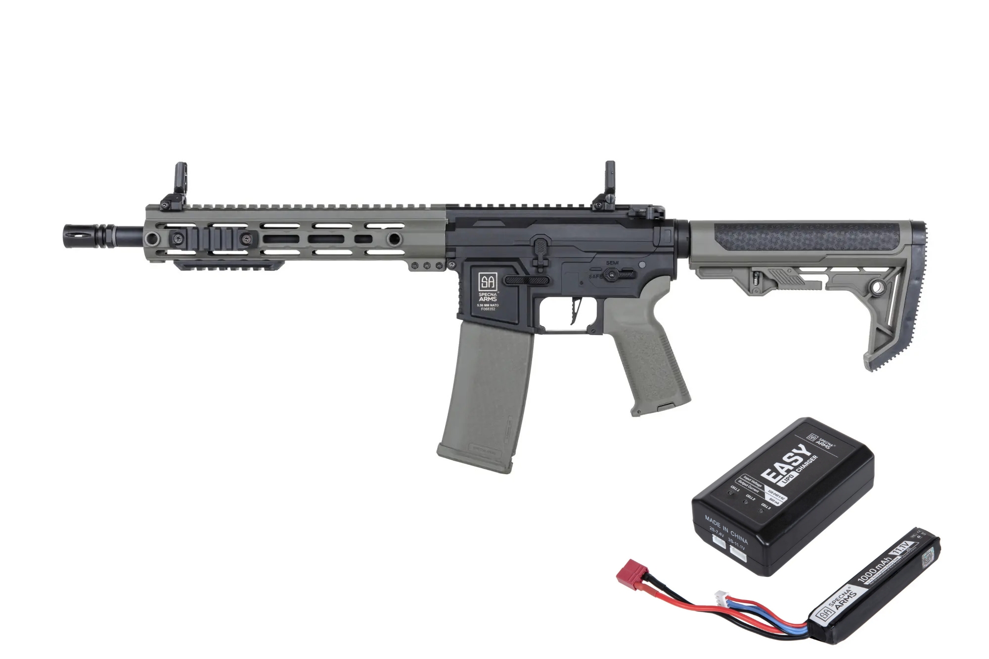 SA M4 Carbine RL M-LOK Gen2 (SA-F05-RL FLEX(TM) BLDC(TM) HAL ETU(TM)) - Green OD-A-SPARMS334-OD asgbox.pl SA M4 Carbine RL M-LOK Gen2 (SA-F05-RL FLEX(TM) BLDC(TM) HAL ETU(TM)) - Green