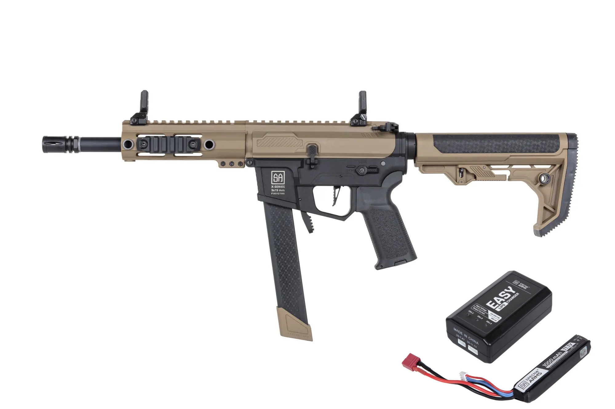 SA AR9 Light Ops Gen2 (SA-FX01 FLEX(TM) BLDC(TM) HAL ETU(TM)) - Black / Tan OD-A-SPARMS336-TAN asgbox.pl SA AR9 Light Ops Gen2 (SA-FX01 FLEX(TM) BLDC(TM) HAL ETU(TM)) - Black / Tan
