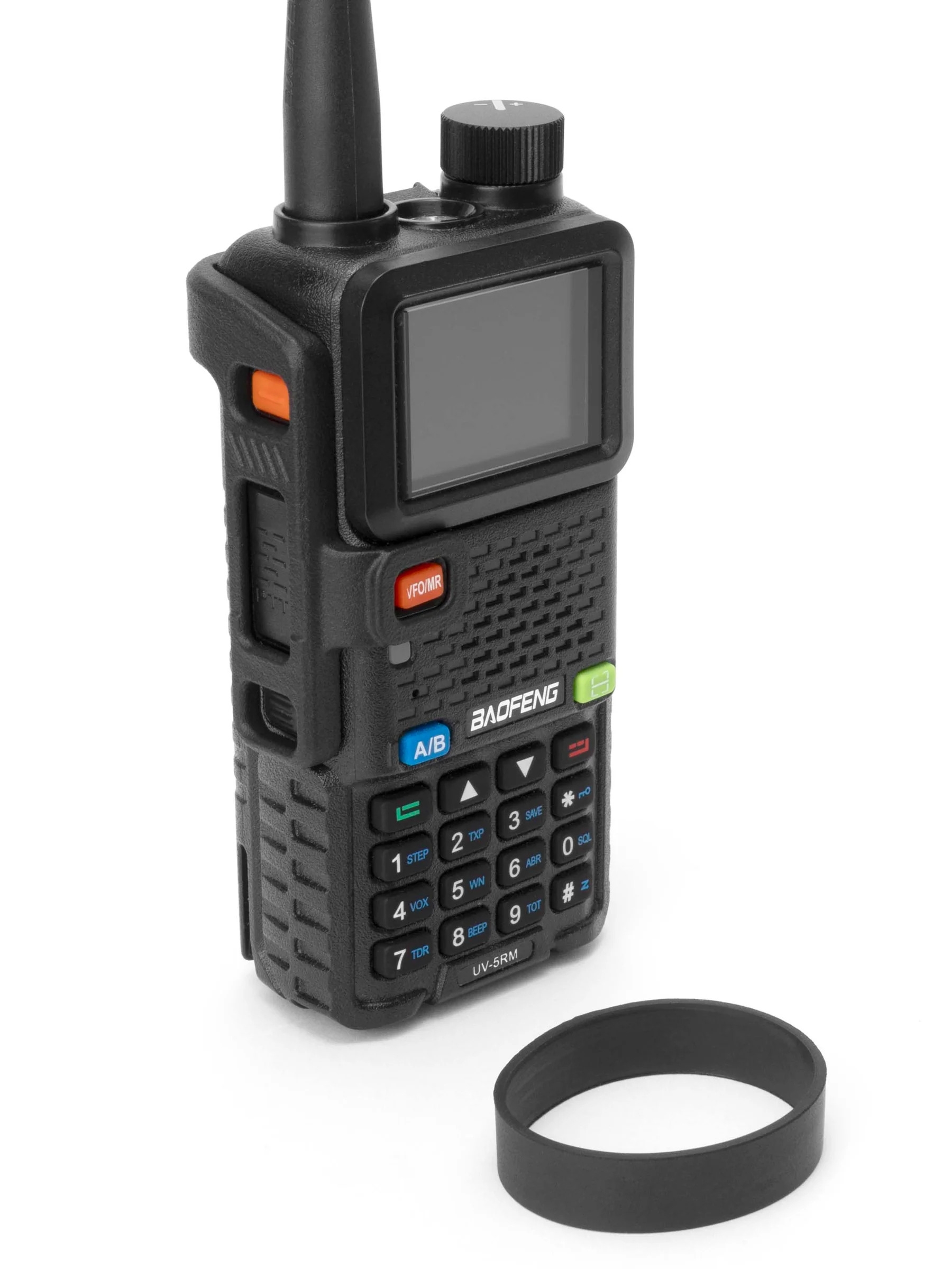 Tridos Baofeng UV-5RM PTT Guard and Volume Dial Knob - Black OD-A-UV5RM-PTT-VOL-KIT asgbox.pl Tridos Baofeng UV-5RM PTT Guard and Volume Dial Knob - Black - obrazek 4