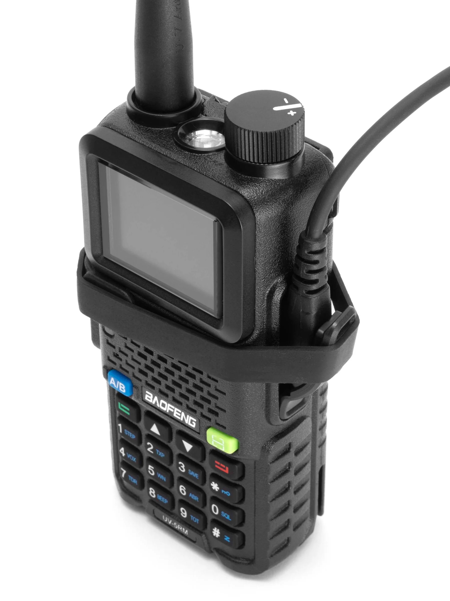 Tridos Baofeng UV-5RM PTT Guard and Volume Dial Knob - Black OD-A-UV5RM-PTT-VOL-KIT asgbox.pl Tridos Baofeng UV-5RM PTT Guard and Volume Dial Knob - Black - obrazek 8