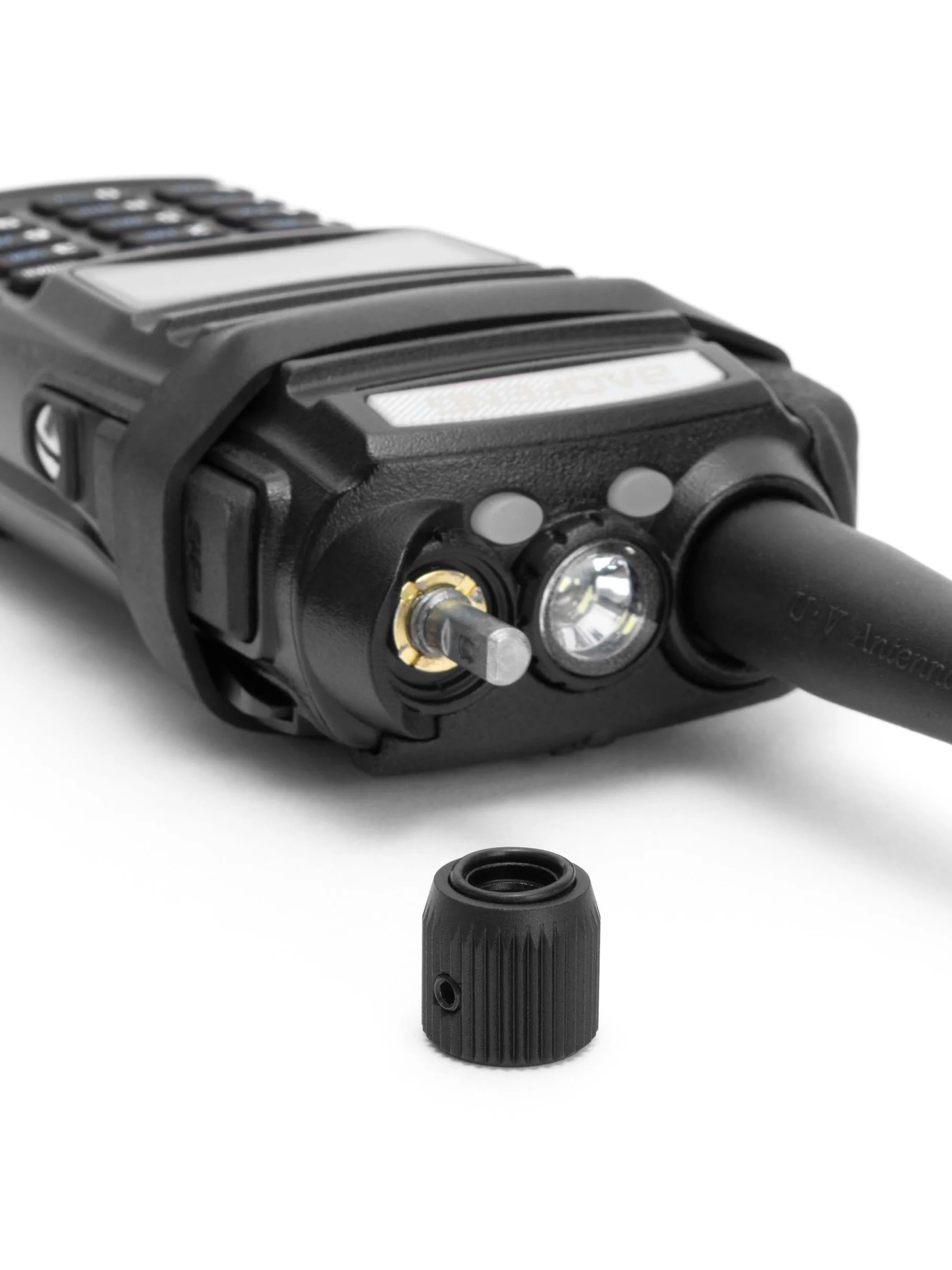 Tridos Baofeng UV-82 PTT Guard and Volume Dial Knob - Black OD-A-UV82-PTT-VOL-KIT asgbox.pl Tridos Baofeng UV-82 PTT Guard and Volume Dial Knob - Black - obrazek 5