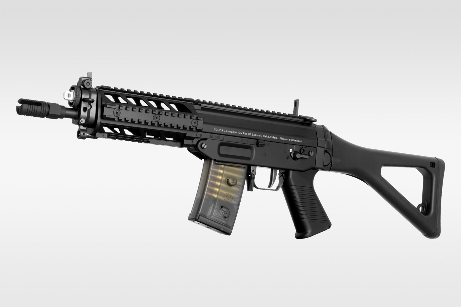 TM Model SG553 Plus Assault Rifle - Černá OD-A-EM00112 asgbox.pl TM Model SG553 Plus Assault Rifle - Černá