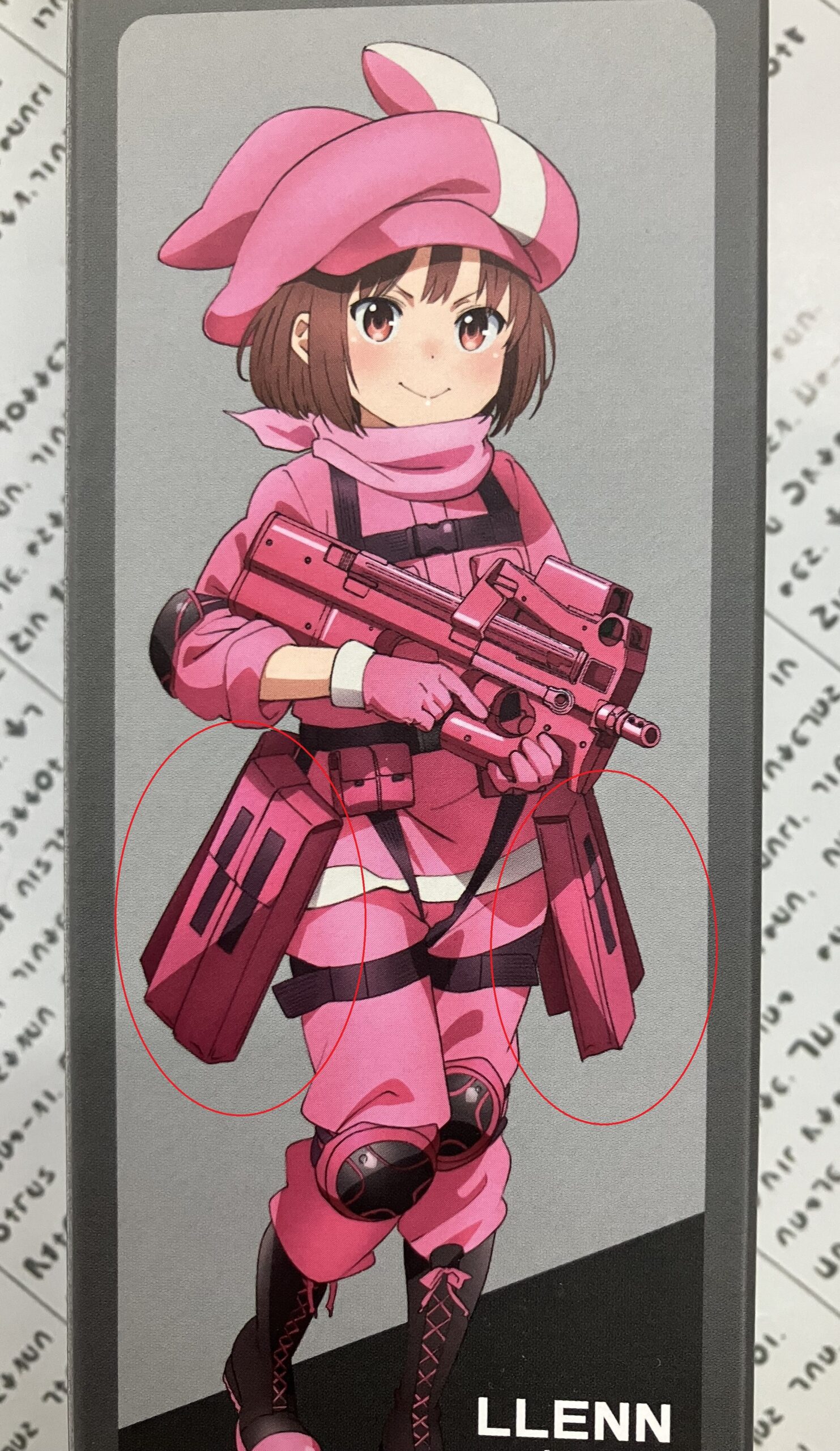 EastA LLENN (Gun Gale Online) P90 MOLLE Triple Magazine Pouch - Pink OD-A-EASTA01 asgbox.pl EastA LLENN (Gun Gale Online) P90 MOLLE Triple Magazine Pouch - Pink - obrazek 5