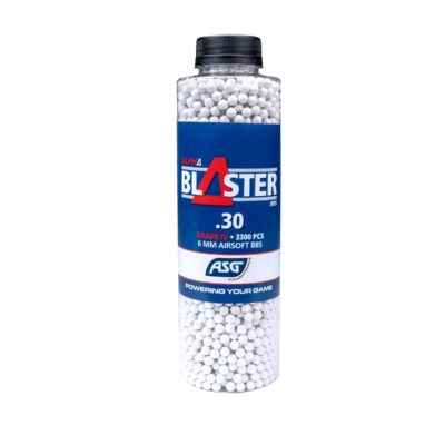 ASG ALPHA Blaster BBs 0,30g, 3300 BBs - White