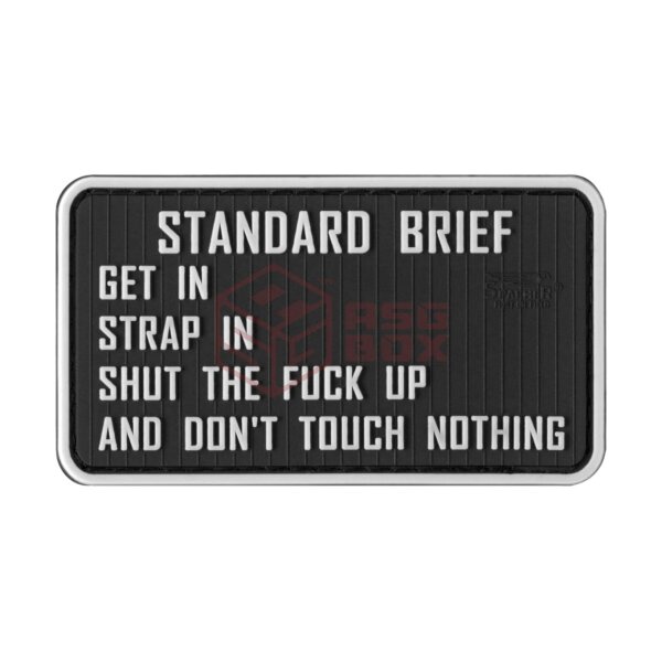 JTG Standardbriefing Rubber Patch Multicolor