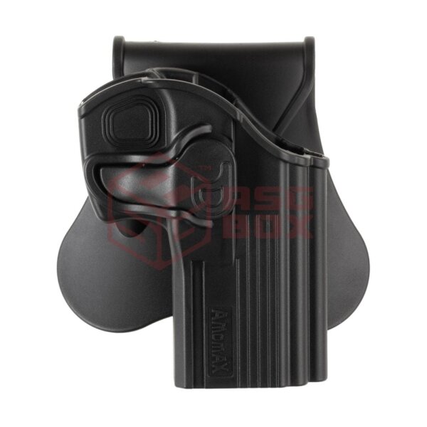 Amomax Paddle Holster für CZ 75D Compact Black