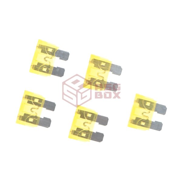 Nimrod Normal Type Fuse 20A 5pcs Yellow