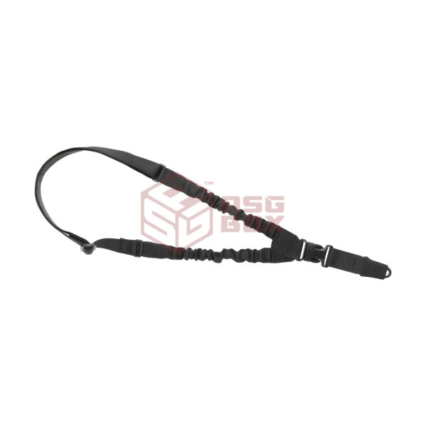 Clawgear One Point Elastic Support Sling Snap Hook Black