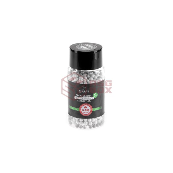 Nimrod 0.43g Bio BB Professional Performance 1000rds White