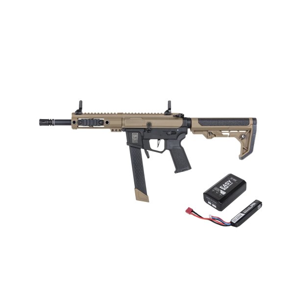 SA AR9 Light Ops Gen2 (SA-FX01 FLEX(TM) BLDC(TM) HAL ETU(TM)) - Black / Tan