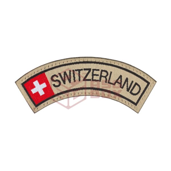 Clawgear Switzerland Small Tab Patch Multicolor