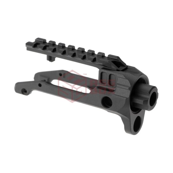 TTI Airsoft AR Stock Adapter for AAP01 Black