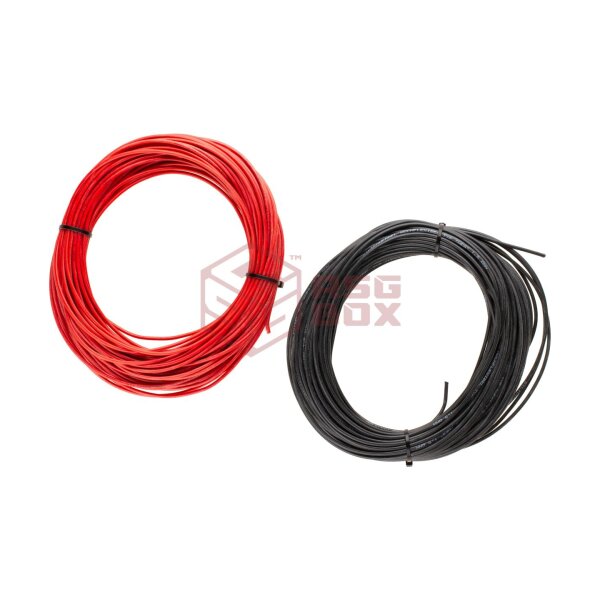 Gate Low Resistance Wire 2x 25m Black + Red