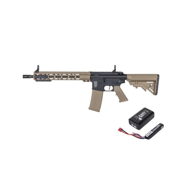 SA M4 Carbine M-LOK Gen2 (SA-F09 FLEX(TM) BLDC(TM) HAL ETU(TM)) - Black / Tan