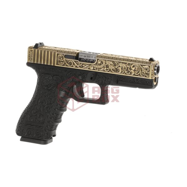 WE WE17 Etched Metal Version GBB Gold
