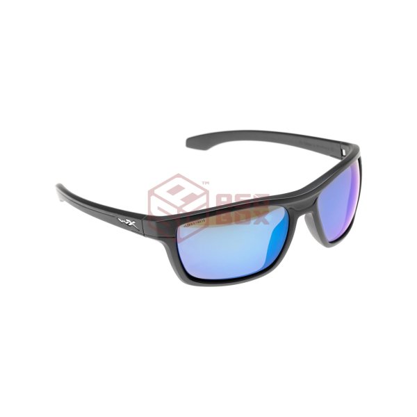 Wiley X WX Kingpin Captivate Polarized Blue Mirror Grey