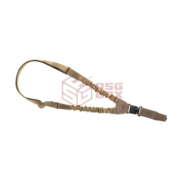 Clawgear One Point Elastic Support Sling Snap Hook Coyote