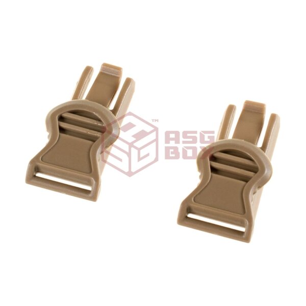 FMA Goggle Swivel Clips 19mm Dark Earth