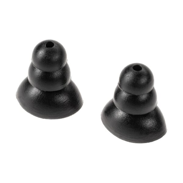 Earmor Replacement Silicone Earplugs For M20 / M20T Pro / M200T Black S