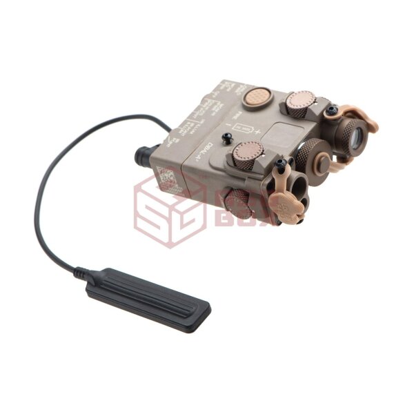 WADSN DBAL-A2 Aiming Device Green Laser + IR Laser/IR LED Dark Earth