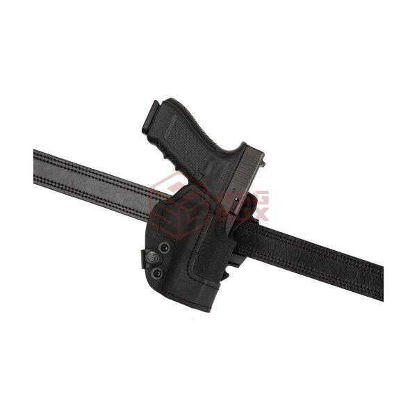 Frontline KNG Open Top Holster for Glock 17 BFL Black