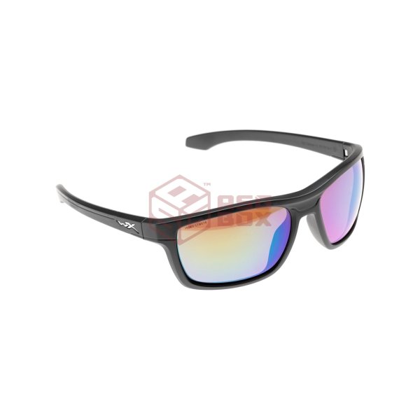 Wiley X WX Kingpin Captivate Polarized Green Mirror Grey