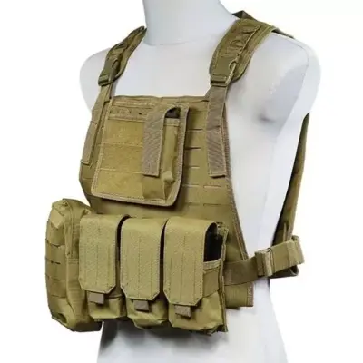 asgbox.pl - Kamizelka taktyczna typu MBSS (LaserCut) - Tan