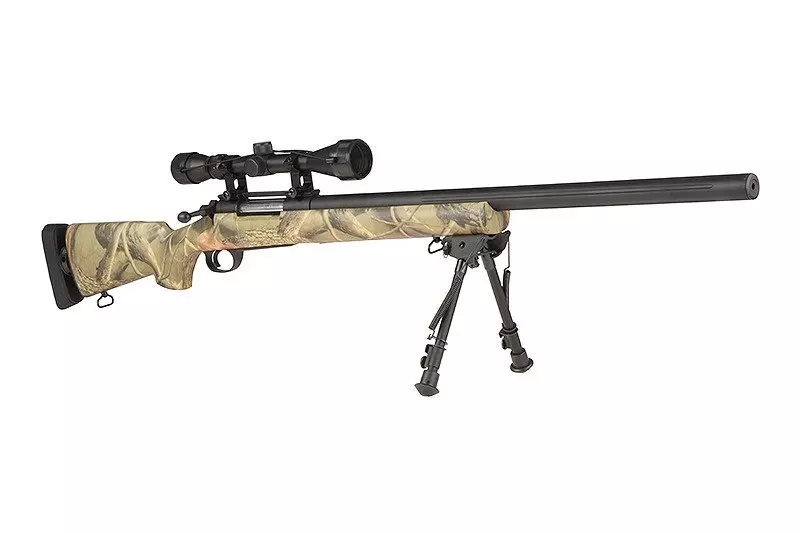 Replika karabinu snajperskiego SW-04J Army (z lunetą i dwójnogiem) - OakWood camo OD-G-SWL-03-014226-00 asgbox.pl asgbox.pl - Replika karabinu snajperskiego SW-04J Army (z lunetą i dwójnogiem) - OakWood camo