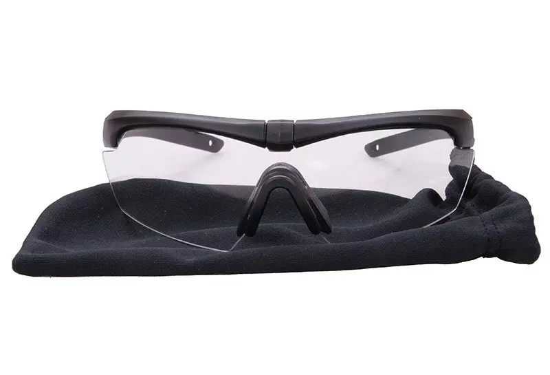 Okulary ochronne ESS Crosshair One Clear - przeźroczyste OD-G-ESS-41-004385-00 asgbox.pl asgbox.pl - Okulary ochronne ESS Crosshair One Clear - przeźroczyste