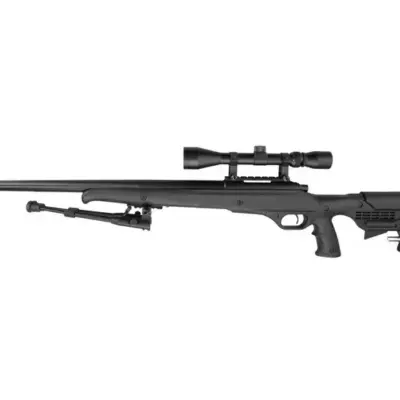 asgbox.pl - Replika karabinu snajperskiego MB12D (z lunetą i dwójnogiem)