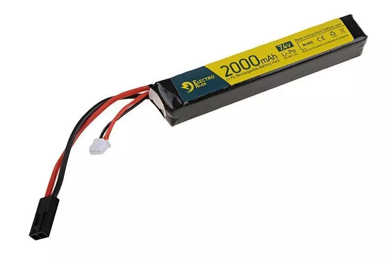 Akumulator LiPo 7,4V 2000mAh 15/30C OD-G-ELR-06-008299-00 asgbox.pl asgbox.pl - Akumulator LiPo 7