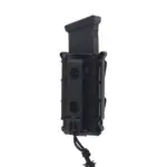 asgbox.pl - Ładownica softshell na magazynki pistoletowe - czarna