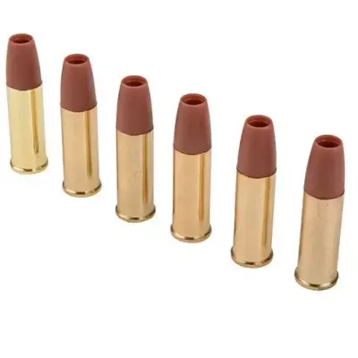 asgbox.pl - Zestaw 6 łusek do repliki rewolweru Colt Python (6mm)