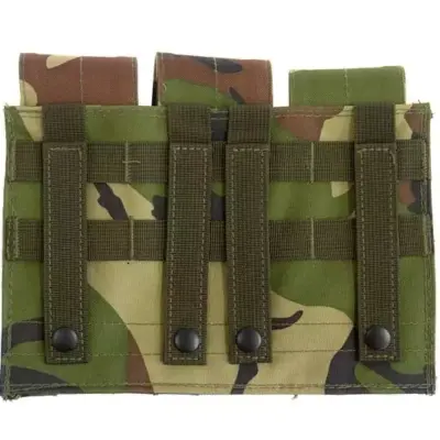 asgbox.pl - Potrójna ładownica na magazynki typu M4/M16 - woodland