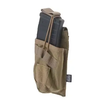 Alternative view of Pojedyncza ładownica OPEN na magazynek AK - tan