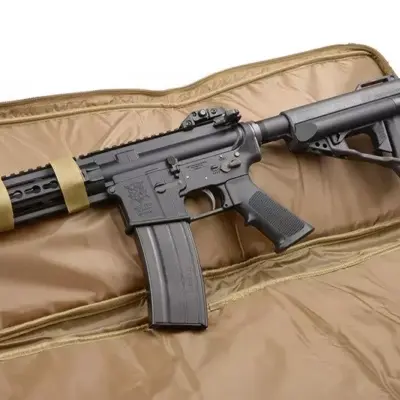 Alternative view of Pokrowiec na broń 96cm - oliwkowy