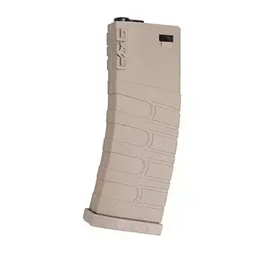 asgbox.pl - Magazynek mid-cap 120 kulek do replik typu M4/M16 - tan